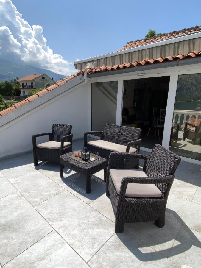 Lux Boka Sea View Apartment Kotor Eksteriør bilde